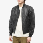 Men Smoky Black Leather Jacket - Mauve Tree - Image 3