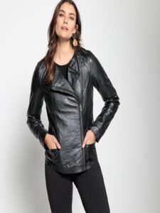 Women Stylish Black Jacket - Image 3