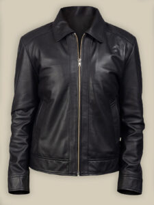 90's Style Leather Jacket For Men
