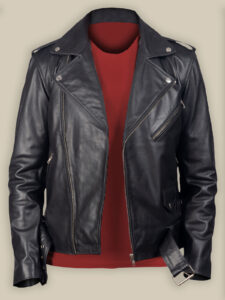 Artistic Black Jacket For Men