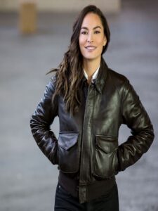 Women Brown A2 Leather Jacket