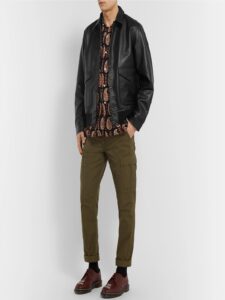 Men Traditional Black Jacket