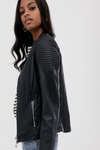 Street Fashion Black Jacket For Women - Image 4