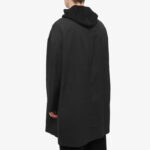 Men Black Trench Coat - Mauve Tree - Image 2