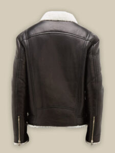 Men Streetstyle Shearling Jacket - Image 2