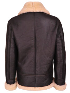Women B3 Aviator Shearling Leather Jacket - Image 2