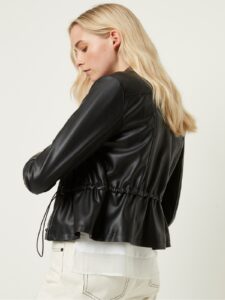 Women Pitch Black Jacket - Image 4