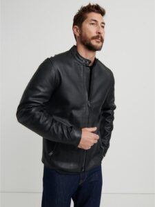 Trendy Black Jacket For Men - Mauve Tree - Image 4