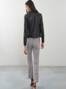 Women Coal Black Jacket - Image 2