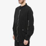 Men Cotton Bomber Jacket - Mauve Tree - Image 3