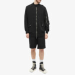 Men Cotton Bomber Jacket - Mauve Tree