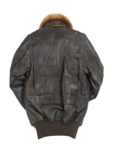 Women G1 Brown Leather Jacket - Image 2