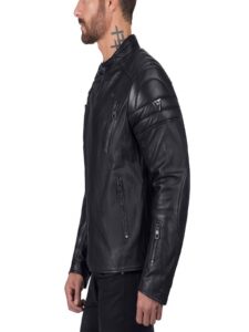 Men Cafe Premium Leather Jacket - Image 3