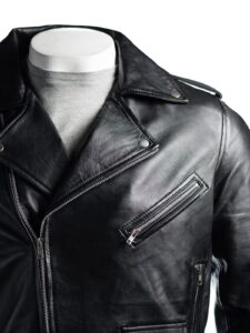 Trending Brando Men Leather Jacket - Image 4
