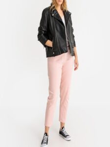 Black Leather Jacket For Women