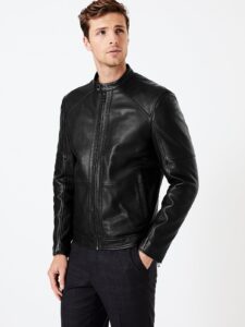 Branded Biker Jacket For Men - Image 3