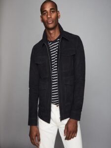 Men Informal Cotton Jacket - Image 3