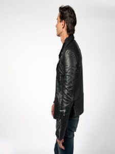 Stunning Black Jacket For Men - Image 4