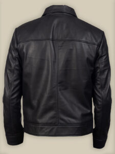 90's Style Leather Jacket For Men - Image 2