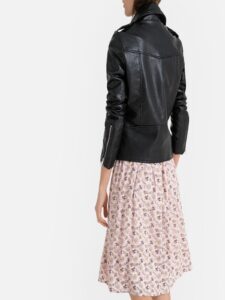 Women Roadie Leather Jacket - Image 2