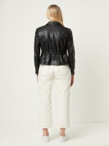 Women Pitch Black Jacket - Image 2
