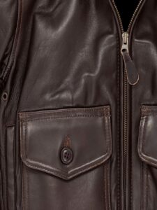 Women A2 Leather Jacket - Image 4
