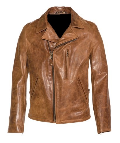 Men Brown Brando Leather Jacket