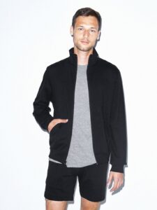Men Pitch Black Cotton Jacket - Image 3