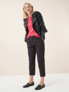 Women Black Motorcyclist Jacket