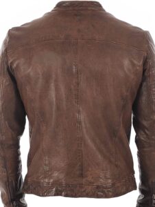 Vintage Distressed Brown Jacket - Image 4
