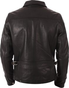 Superhero Black Leather Jacket - Image 5