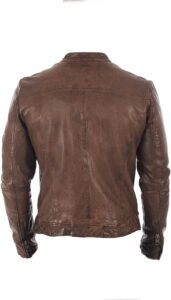 Vintage Distressed Brown Jacket - Image 5