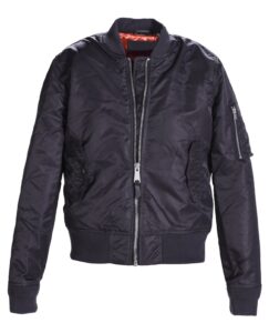 Women Flight Bomber Jacket - Mauve Tree