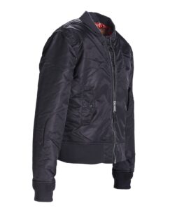 Women Flight Bomber Jacket - Mauve Tree - Image 3