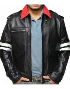 Men Stylish Black Red Jacket