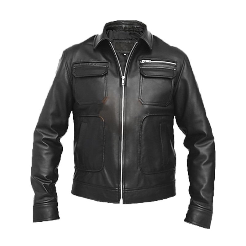 Apollo-Bomber-Black-Leather-Jacket-1.jpg Men Black Bomber Leather Jacket - Image 1