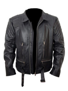 Arnold Black Leather Jacket