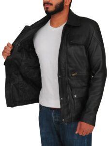 Arnold Schwarzenegger Black Jacket - Image 4