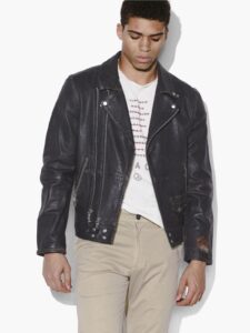 Men Lightweight Black Jacket