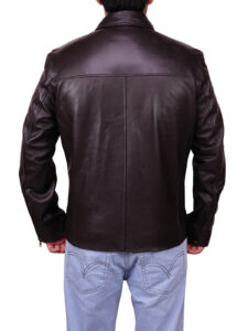 Classic Leather Jacket - Image 2