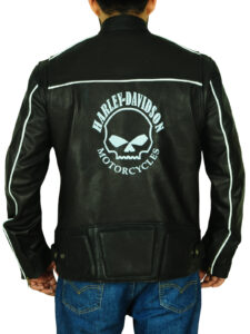 Versatile Black Biker Jacket - Image 2