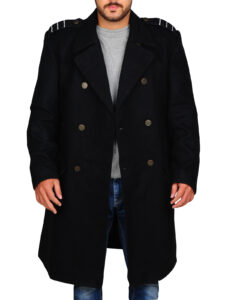 Captain Jack Black Long Coat