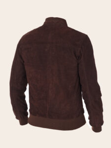 Chocolate Brown Leather Jacket - Mauve Tree - Image 3