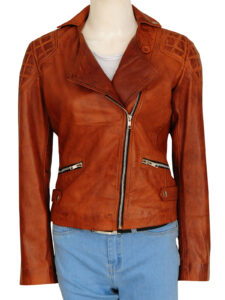 Retro Brown Women Jacket
