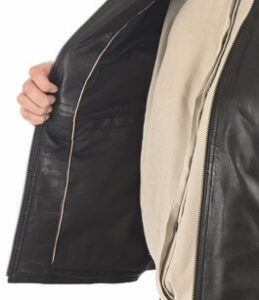Women Beautiful Black Lambskin Leather Jacket - Image 4