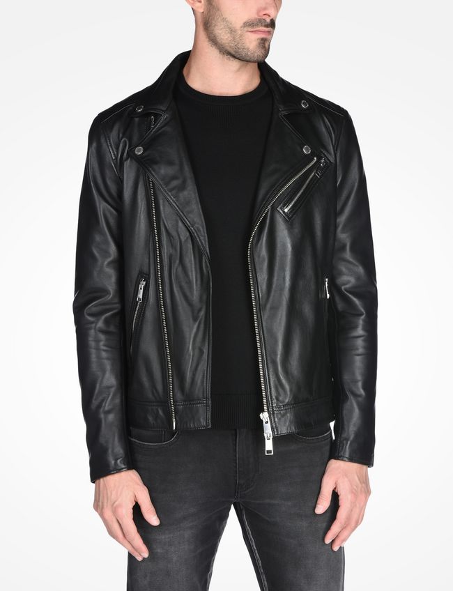 FASN690-Black-Sheepskin-Leather-Moto-Jacket-For-Men-Featured-1.jpg black sheepskin leather moto jacket for men - Image 1