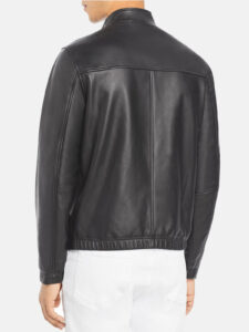 Mens Soft Leather Stylish Jacket - Image 2