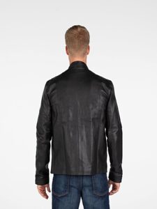 Men Dull Black Jacket - Image 2