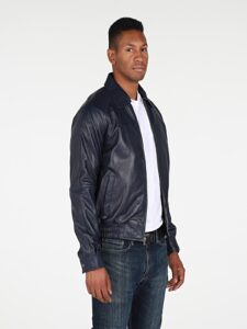 Men Classic Blue Jacket - Image 3
