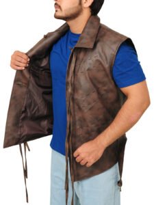 Sleeveless Vintage Vest - Image 4